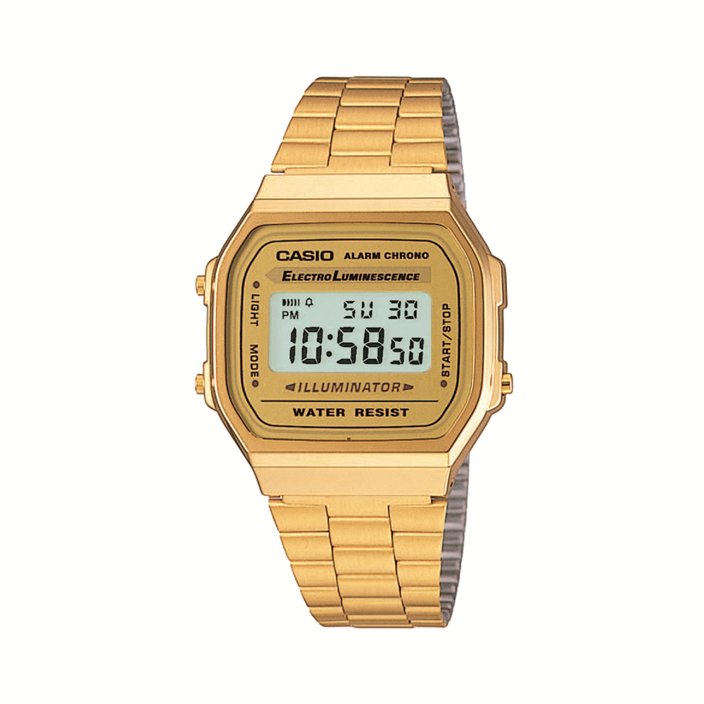 Casio Retro Gold Tone Digital Watch