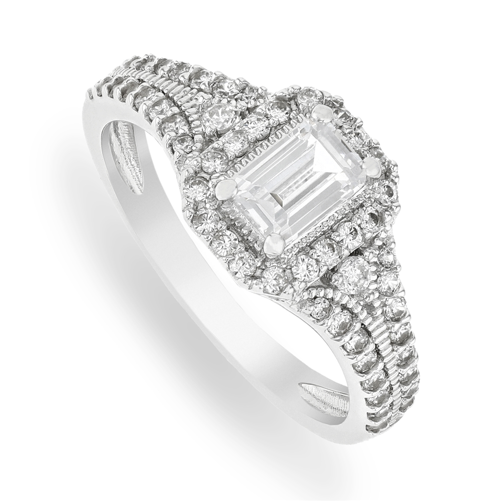 Cheté Sterling Silver & Cubic Zirconia Duchess Ring
