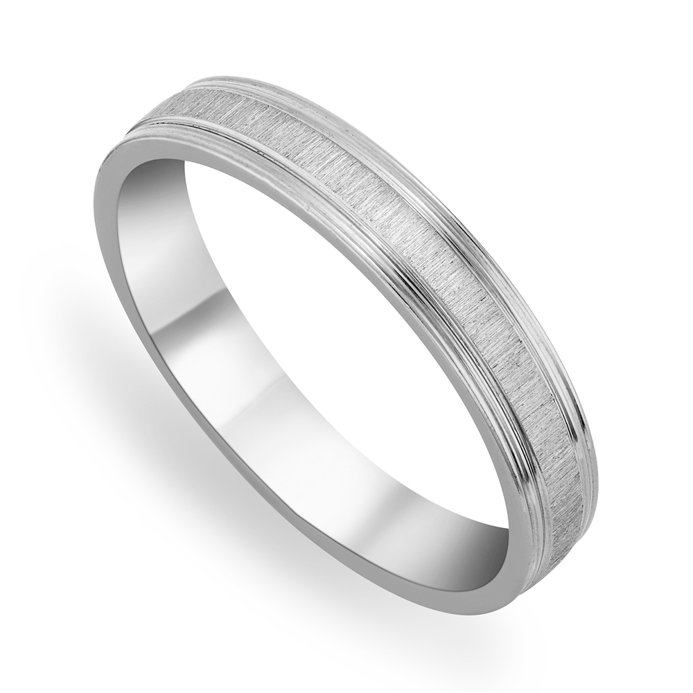 Zirconium Textured Ring