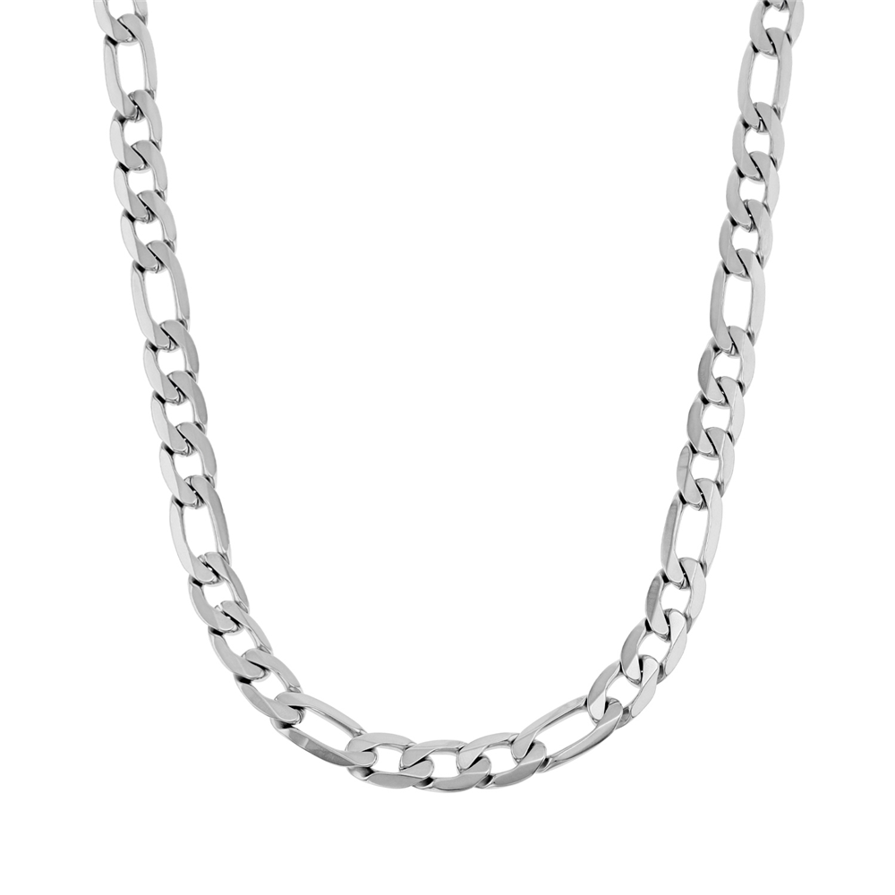 Stainless Steel Men's Figaro Chain