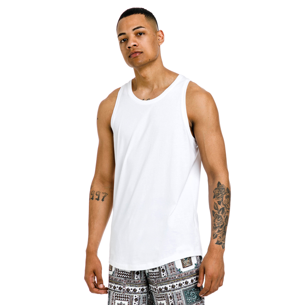 Markham Men's White Basic Vest