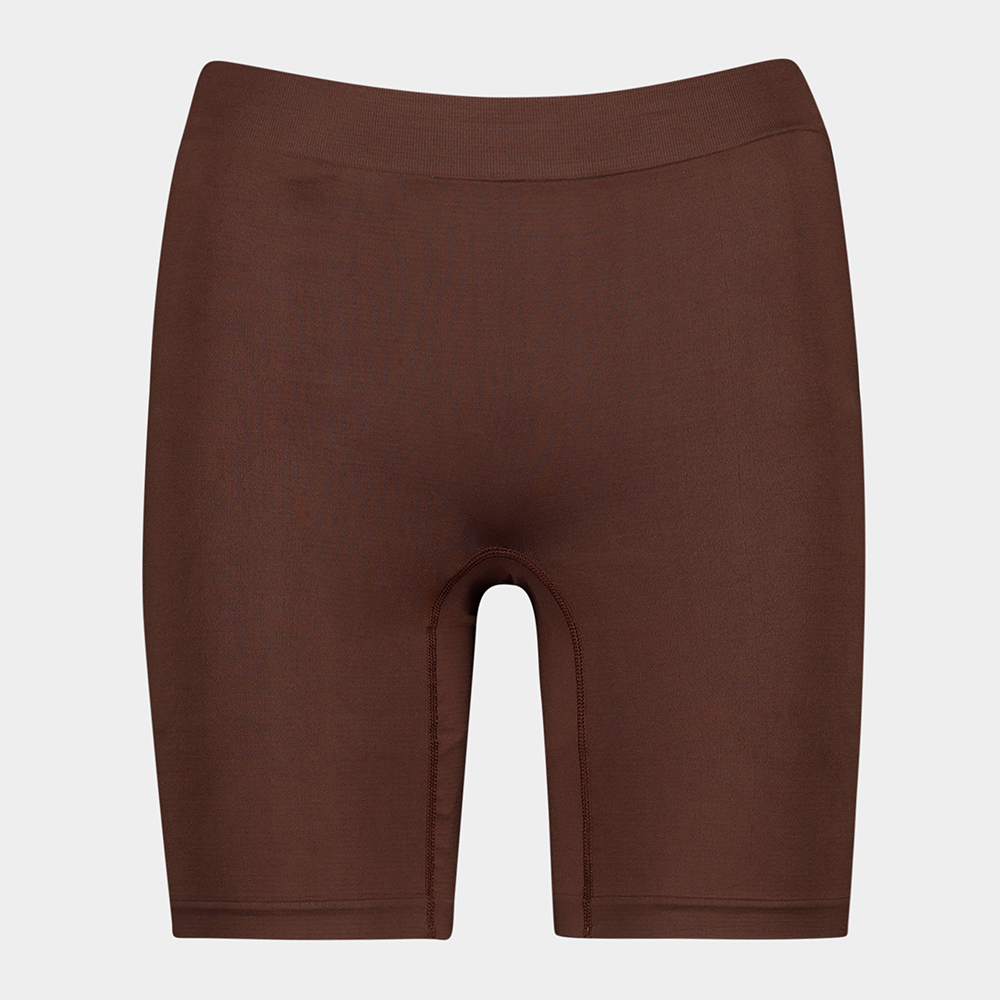 Exact Women's Brown Seamless Shorts