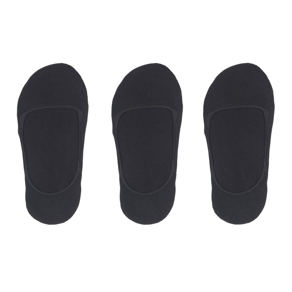 Redbat 3-pack Invisible Black Socks