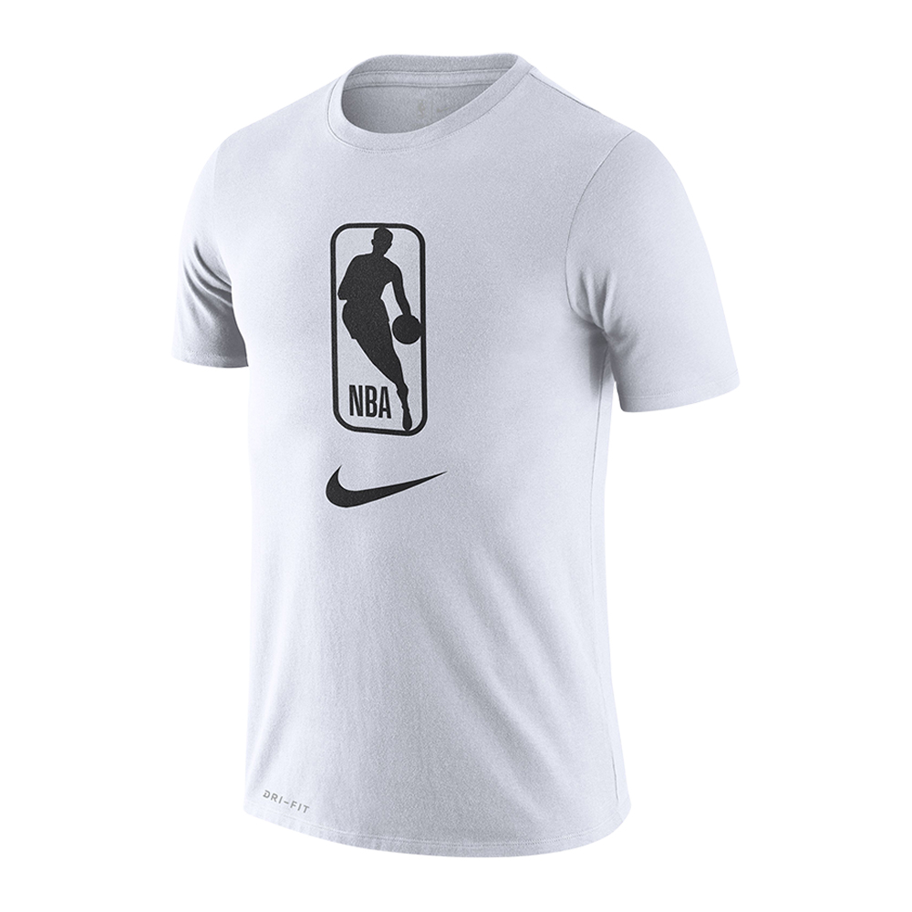Nike White Nba Baseball T-Shirt