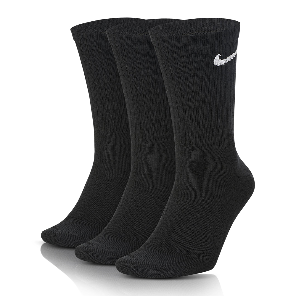 Nike 3-Pack Crew Black Socks