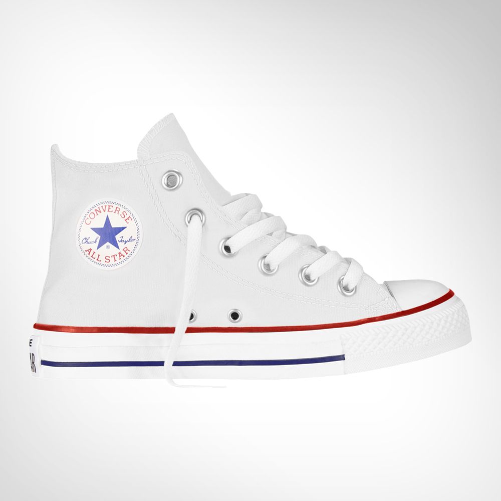 Junior Pre-School Converse Chuck Taylor All Star White Sneakers 