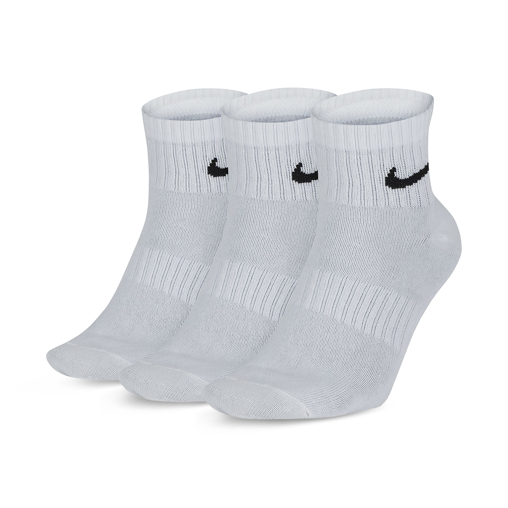 Nike Everyday 3-pack Lightweight White Ankle Training Socks