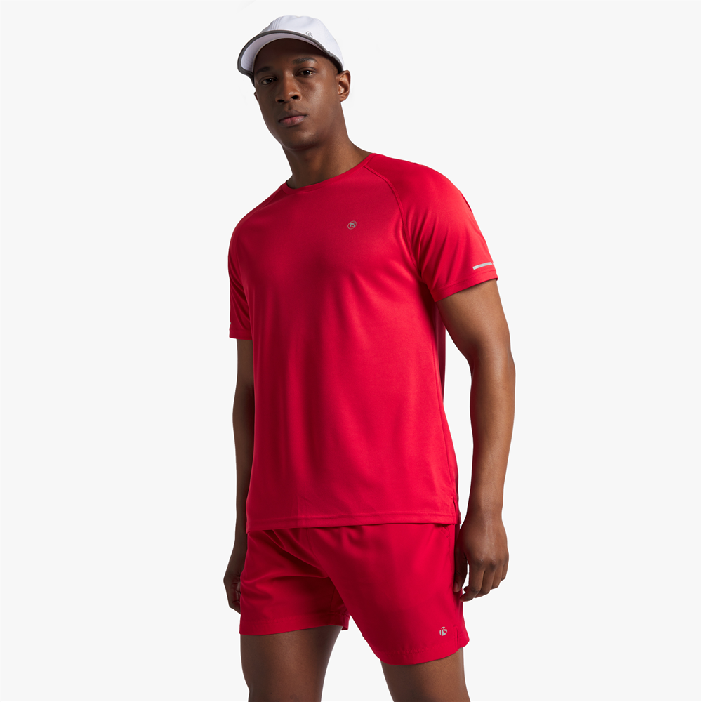 TS Mens Dri-Tech® Ultra X Red Run Shorts