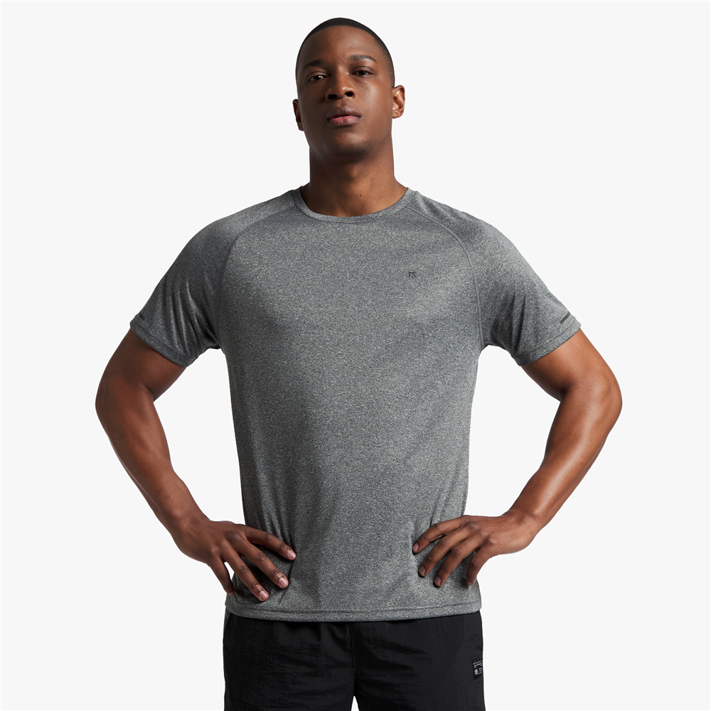 TS Mens Dri-Tech® Grey Melange Performance Top