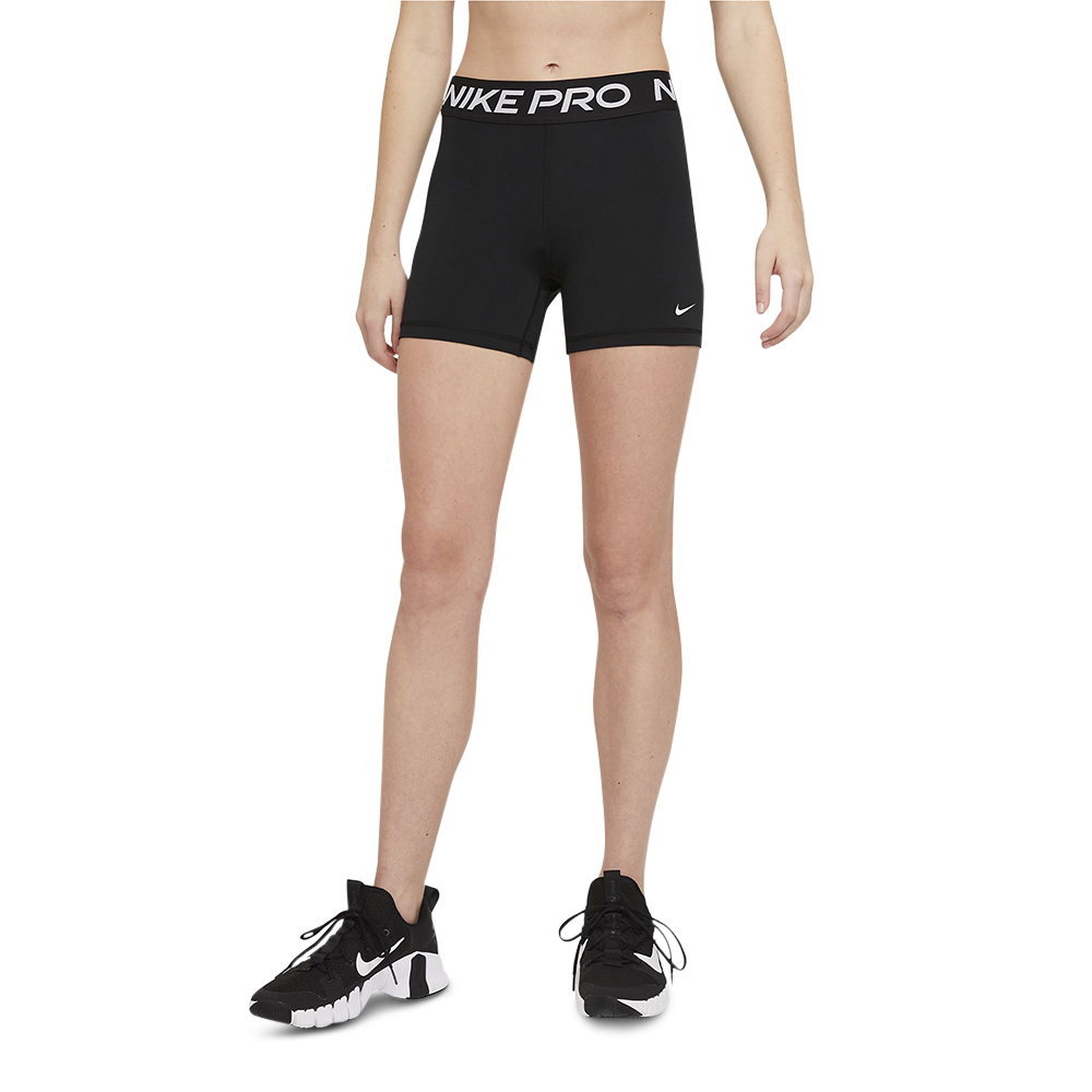 Nike Pro Womens 365 5 inch Black Short Tights