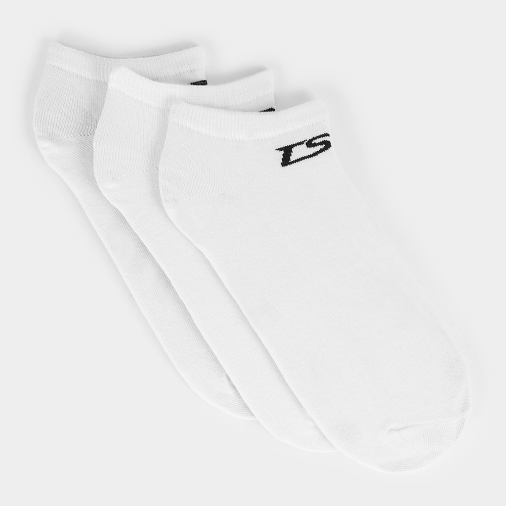TS Trainer Liner White 3-Pack Socks