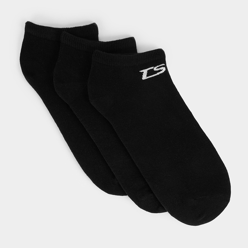 TS Trainer Liner Black 3-Pack Socks