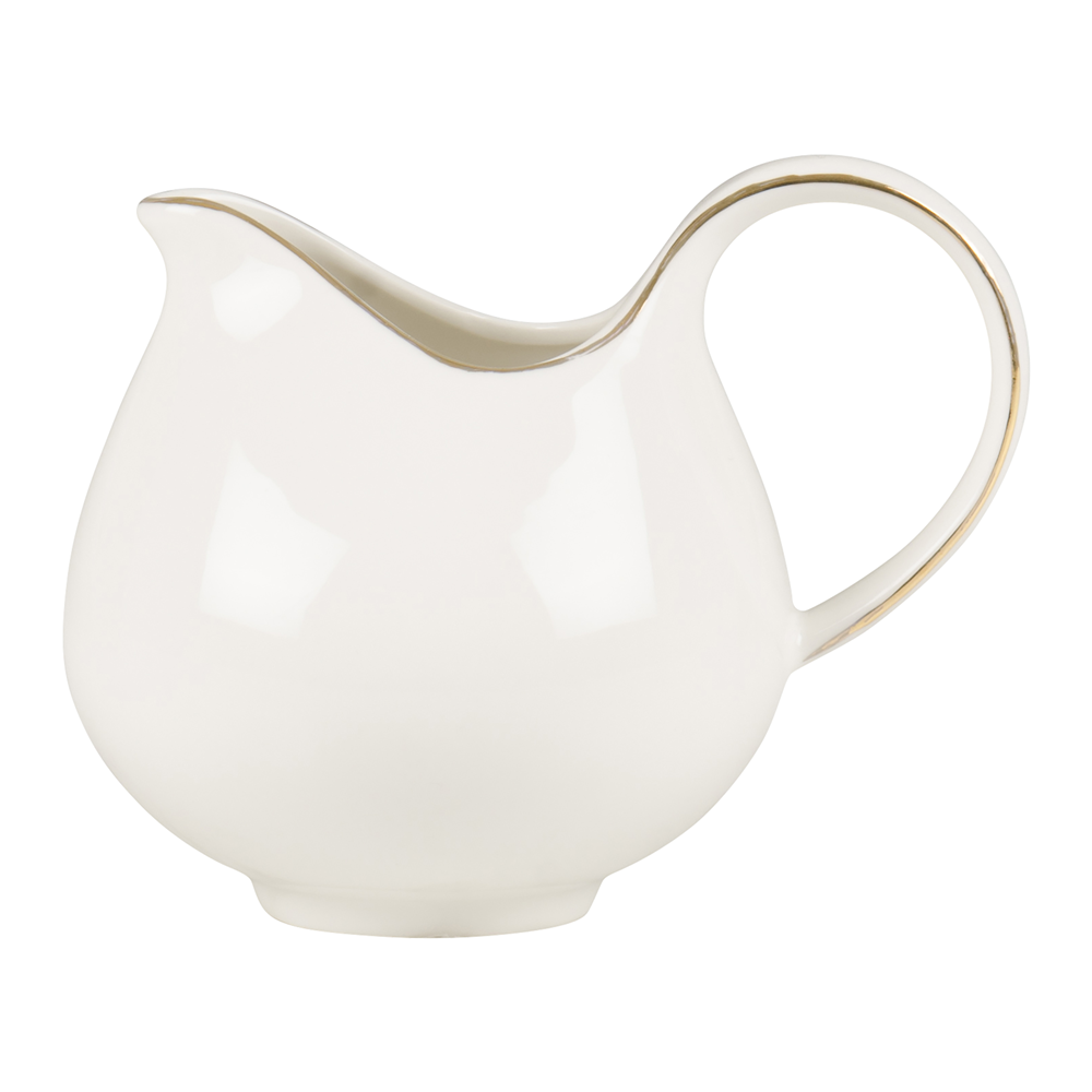 lacasa pourer w/gold rim white