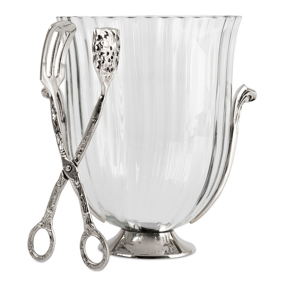 grace ice bucket with tong