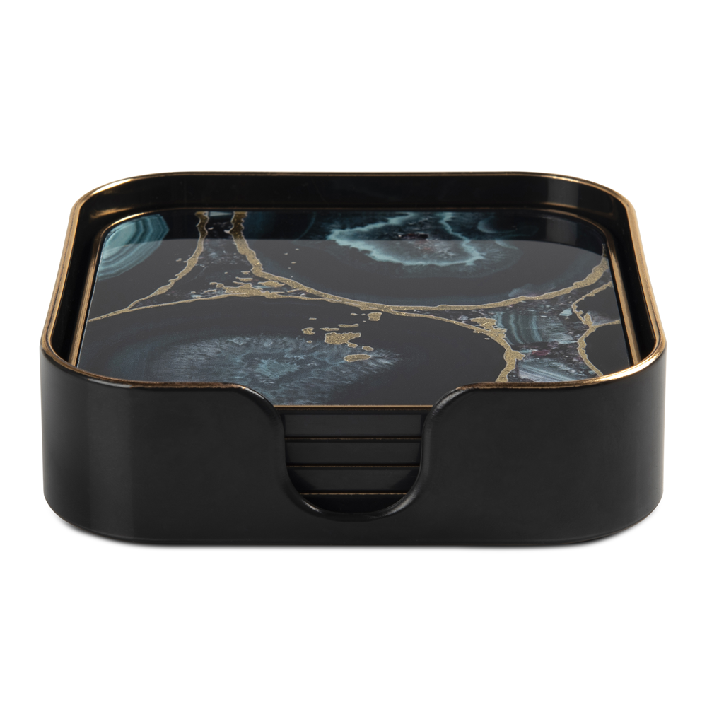 Estilo 4 Piece Printed Coaster Set