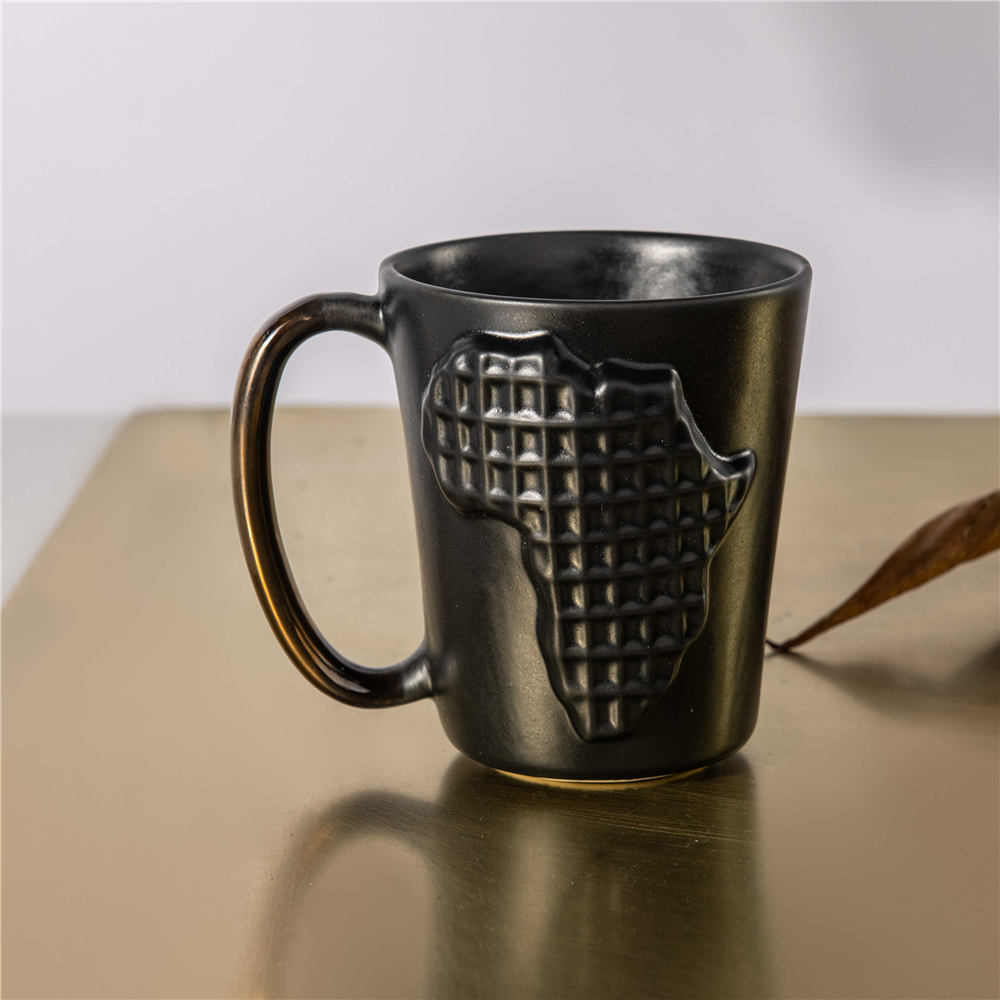 rialheim african mug matt black 10cm