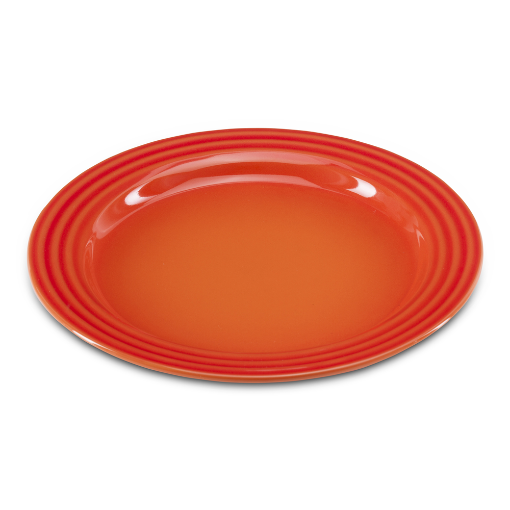 le creuset side plate flame 22cm