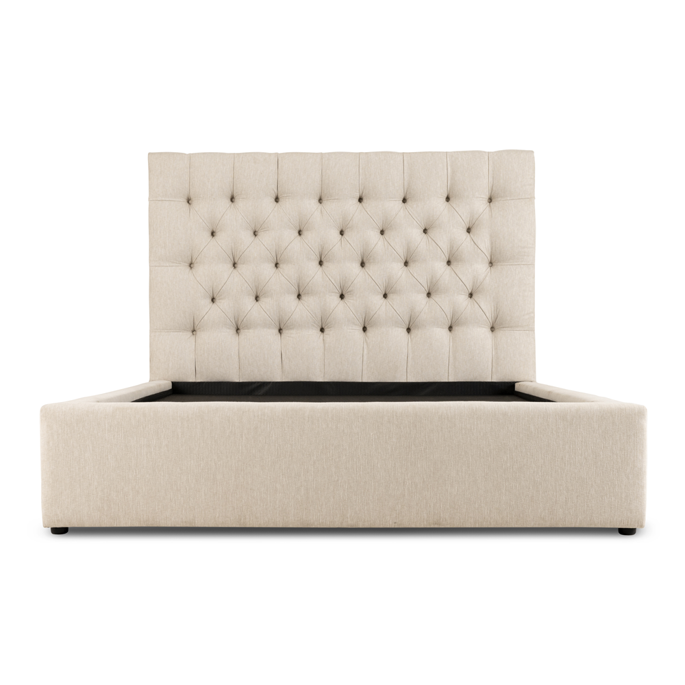 Avery Bed LuxGuard Natural Sesame Extra Length