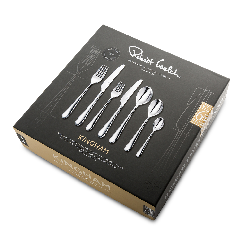 Robert Welch Kingham 42 Piece Cutlery Set