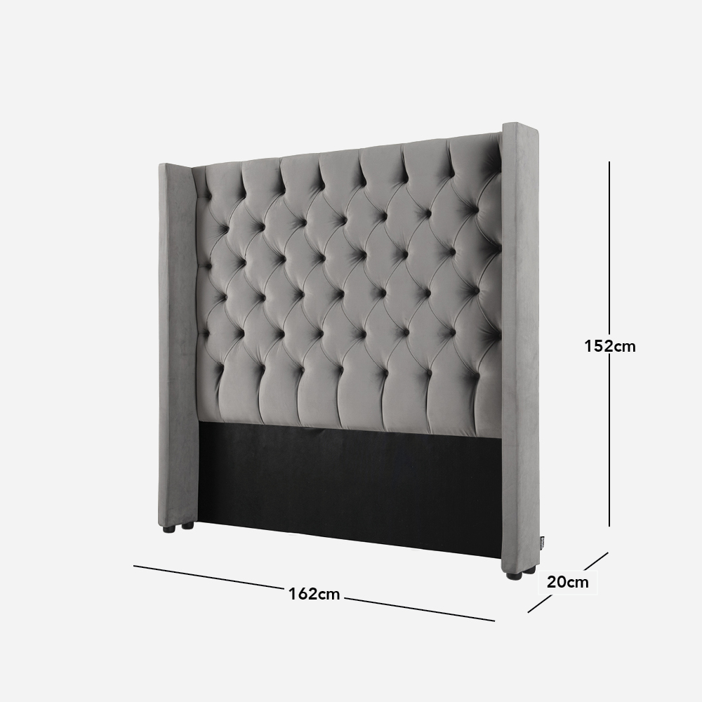 Wingback Headboard LuxGuard Velvet