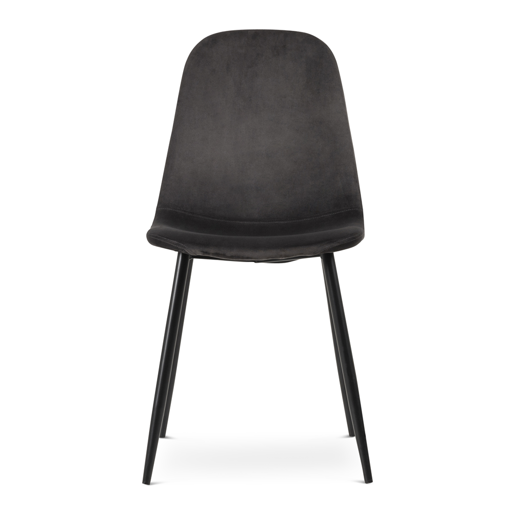 Fuga Dining Chair LuxGuard Velvet Anthracite