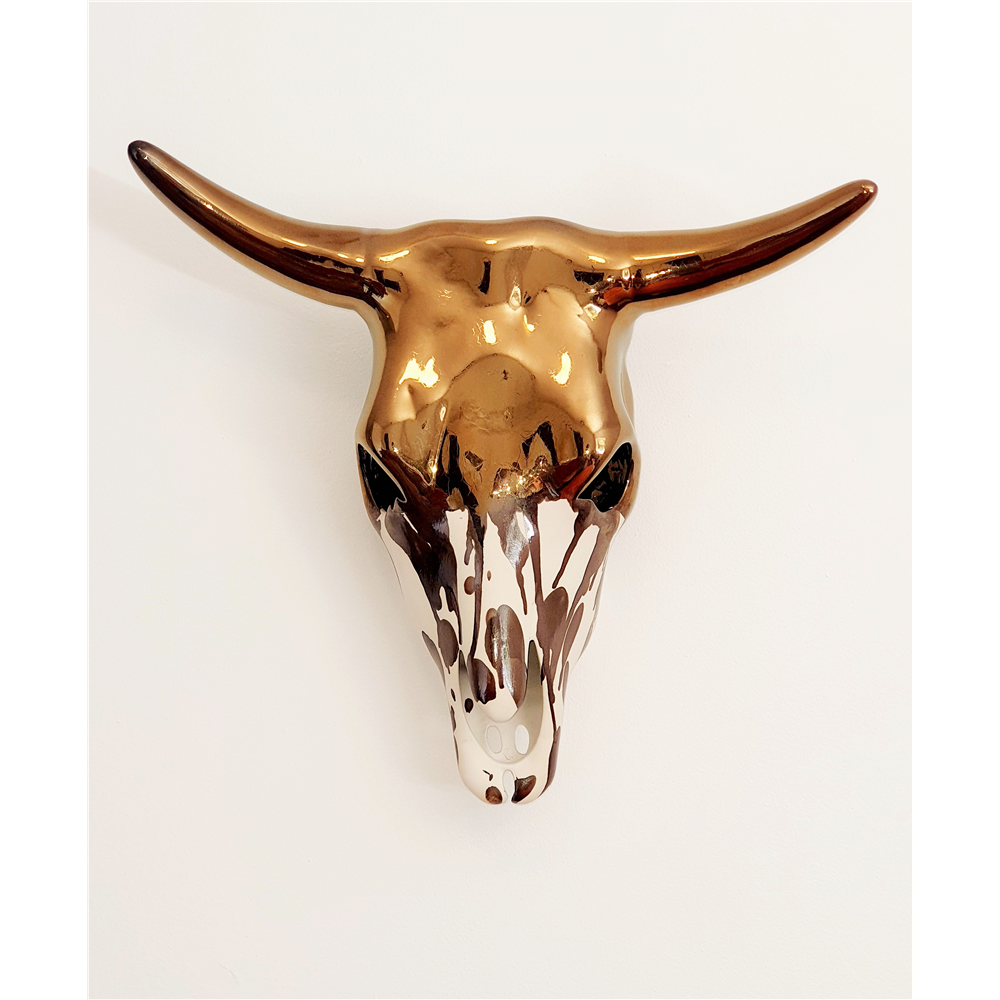 Rialheim Cow Large Skull Bronze