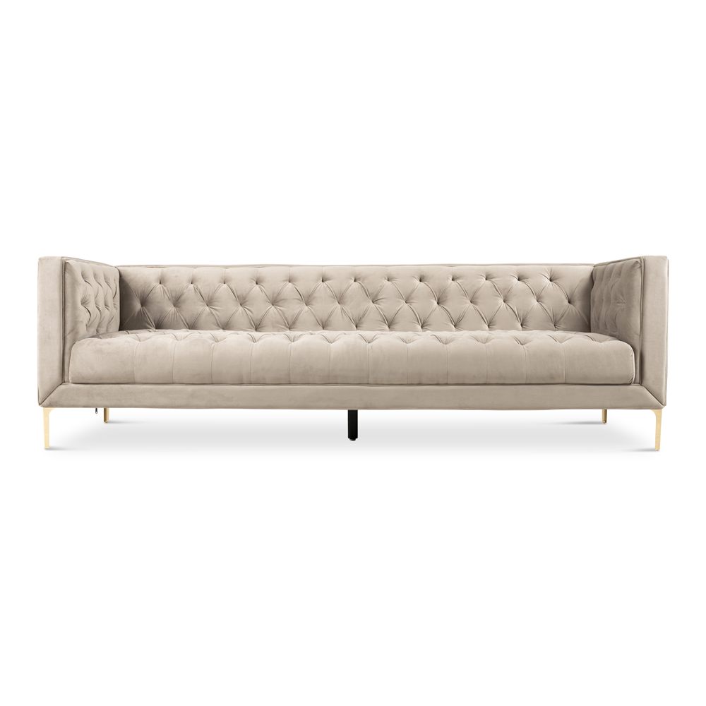 Carin 4 Seater Couch LuxGuard Velvet