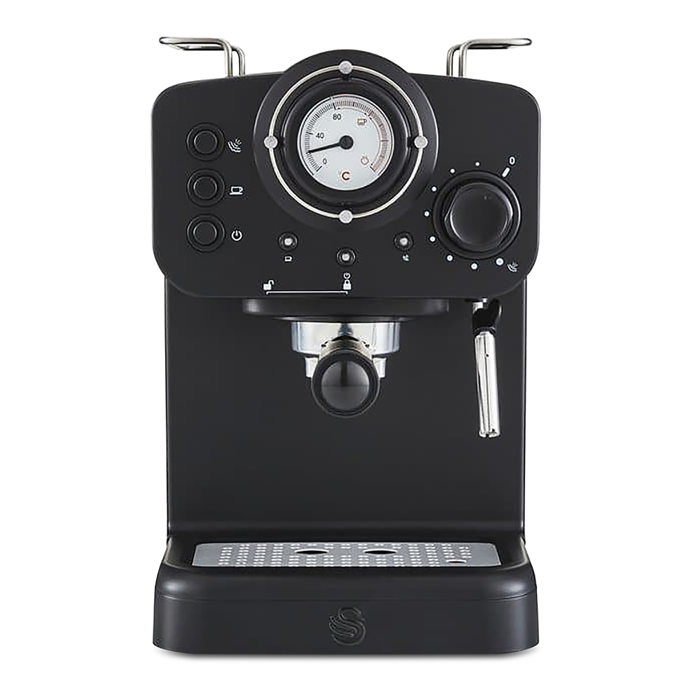 Swan Stealth Espresso Machine Black