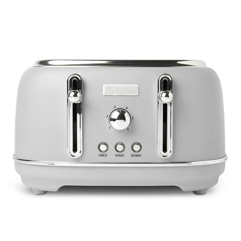 Haden Highclere Toaster Grey 4 Slice