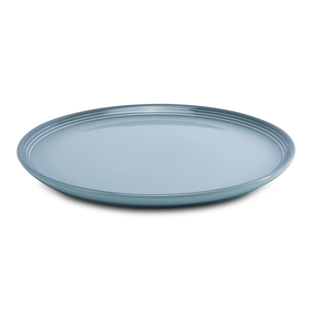 le creuset coupe dinner plate sea salt 27cm