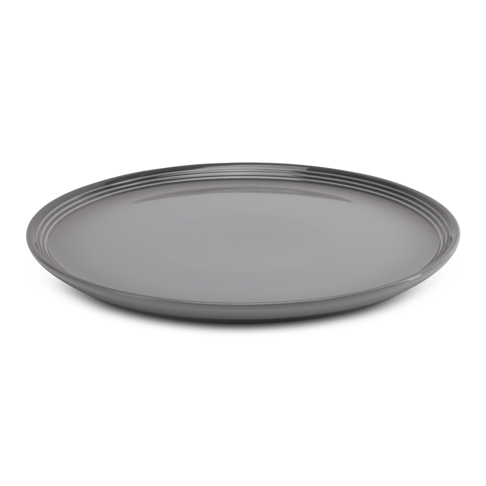 le creuset coupe dinner plate flint 27cm