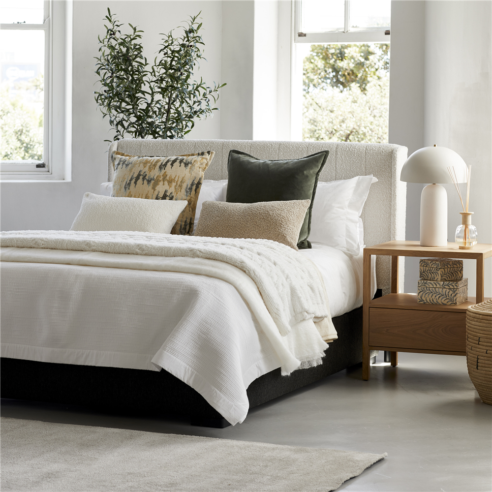 Olivia Boucle Headboard 