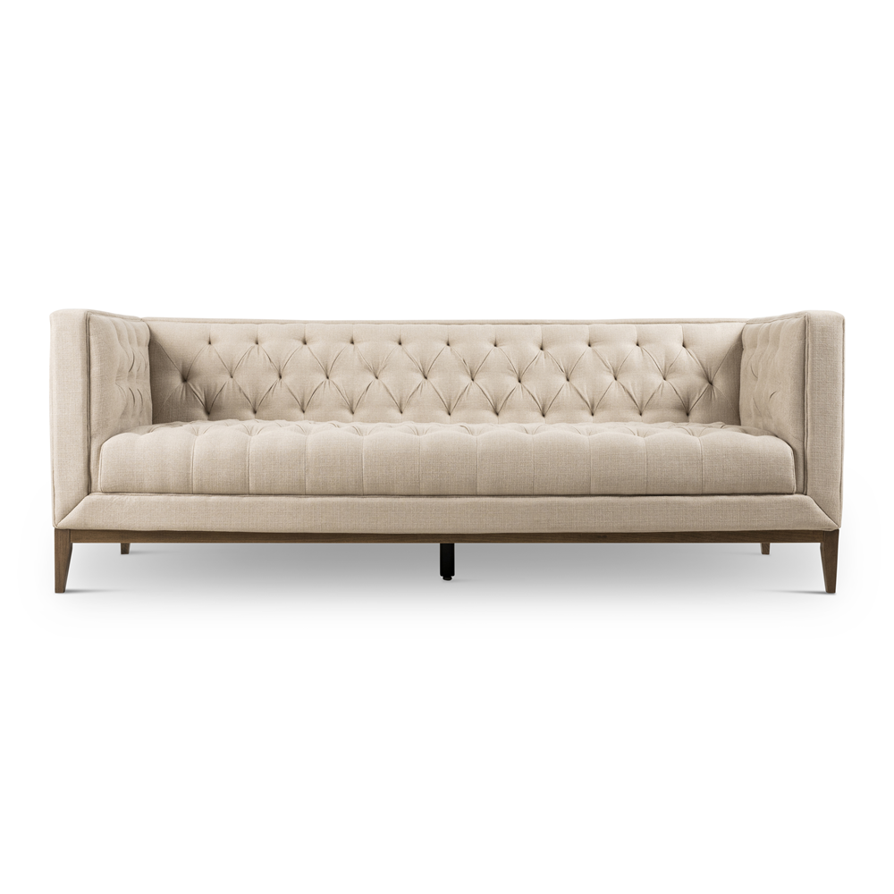 Carin Wood Plinth 4 Seater Couch Jensen Natural