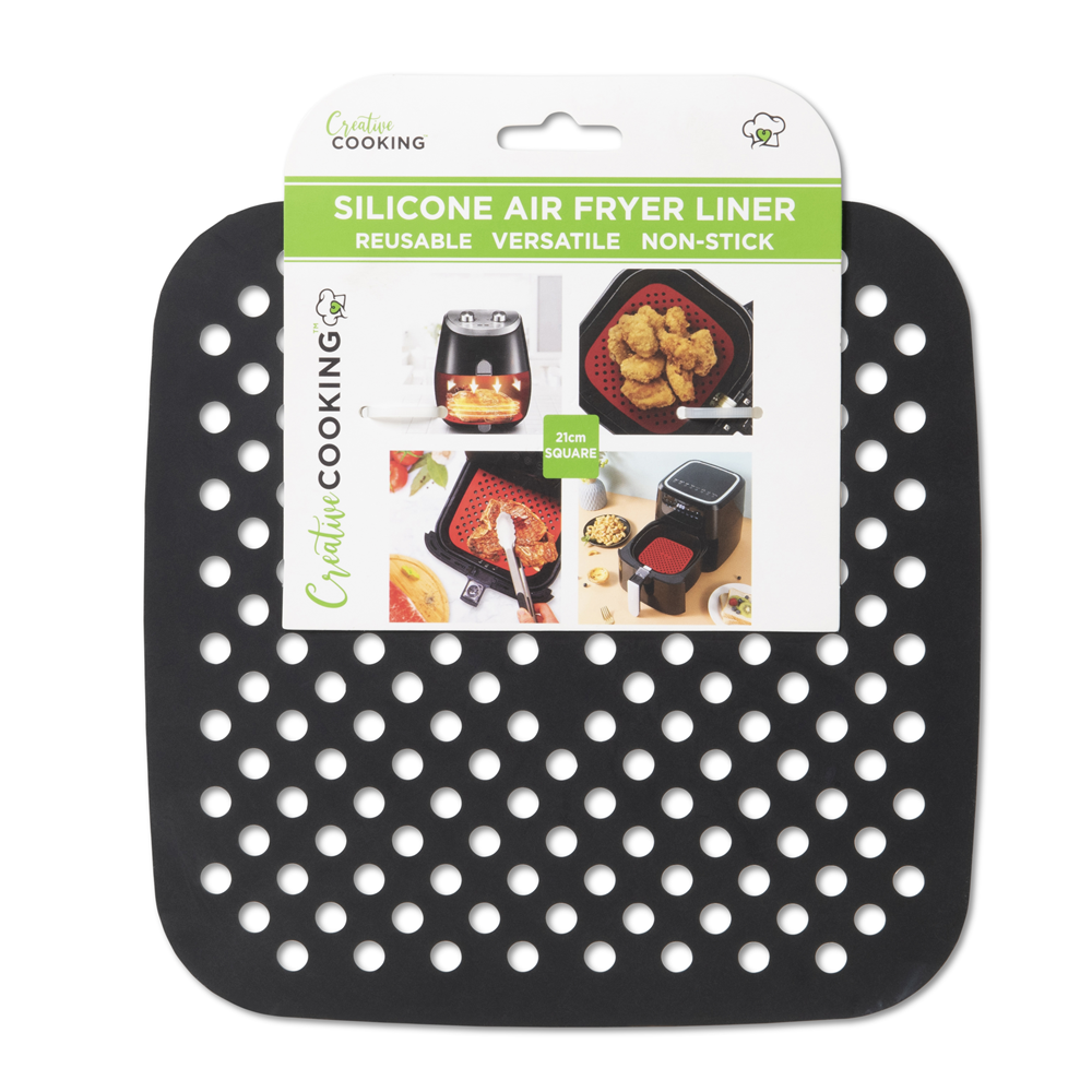 Creative Silicone Air Fryer Liner Square
