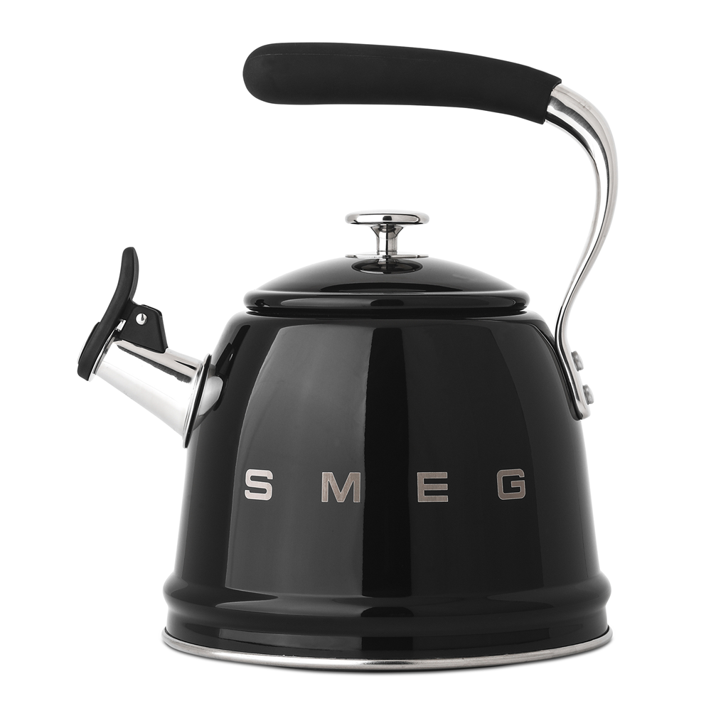 Smeg Stove Top Kettle Black 2.3L