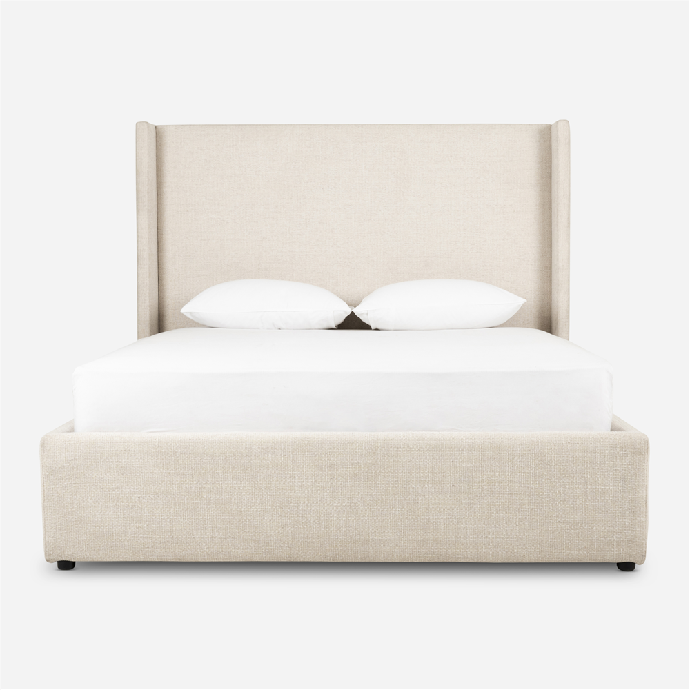 Bethany Bed Cos Vanilla Milk Extra Length