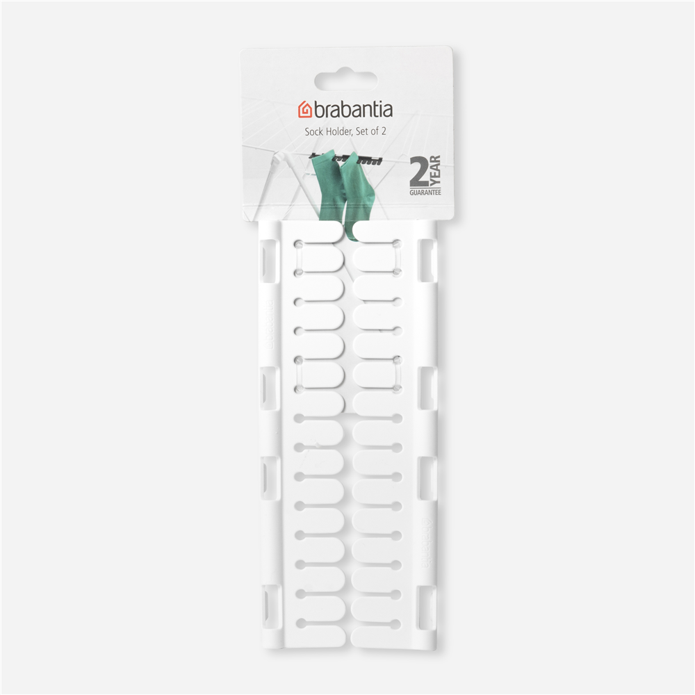 brabantia Sock Holder Black 2 Piece