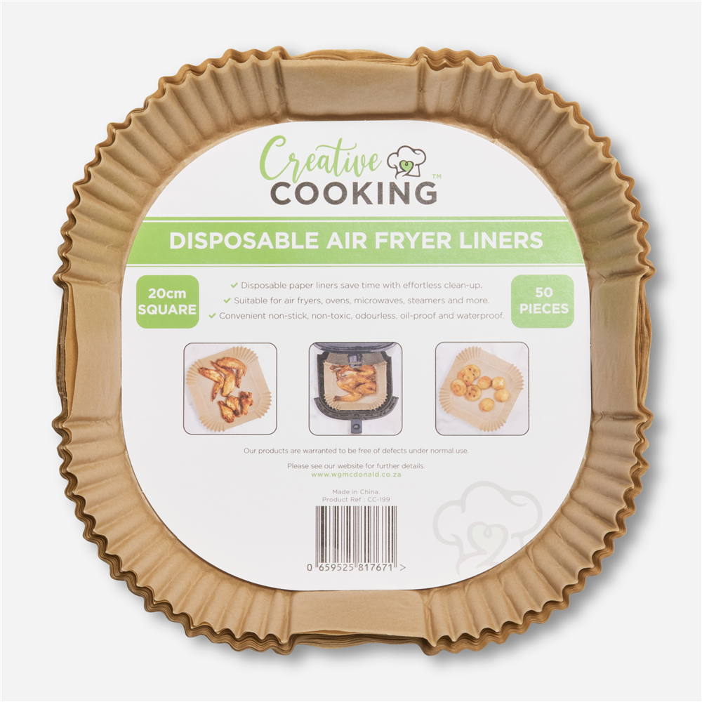 Creative Cooking Disposable Air Fryer Liners