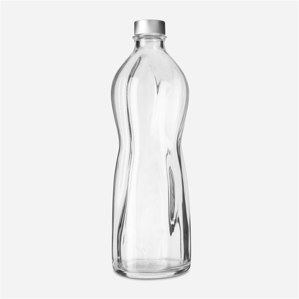 Bormioli Rocco Aqua Glass Fridge Bottle 1L