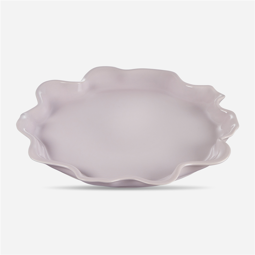 Le Creuset Ruffle Platter Shallot 36cm