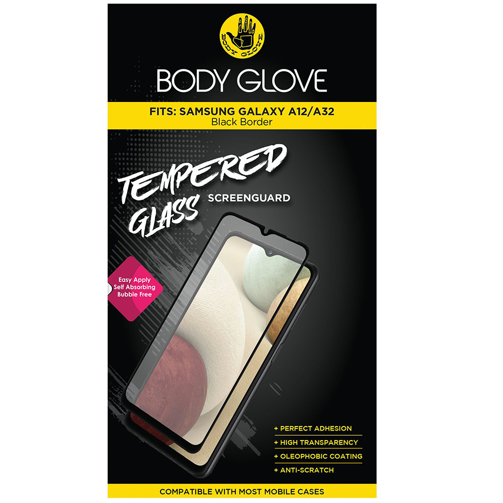 Body Glove Samsung Galaxy A12/A32 Tempered Glass Screenguard