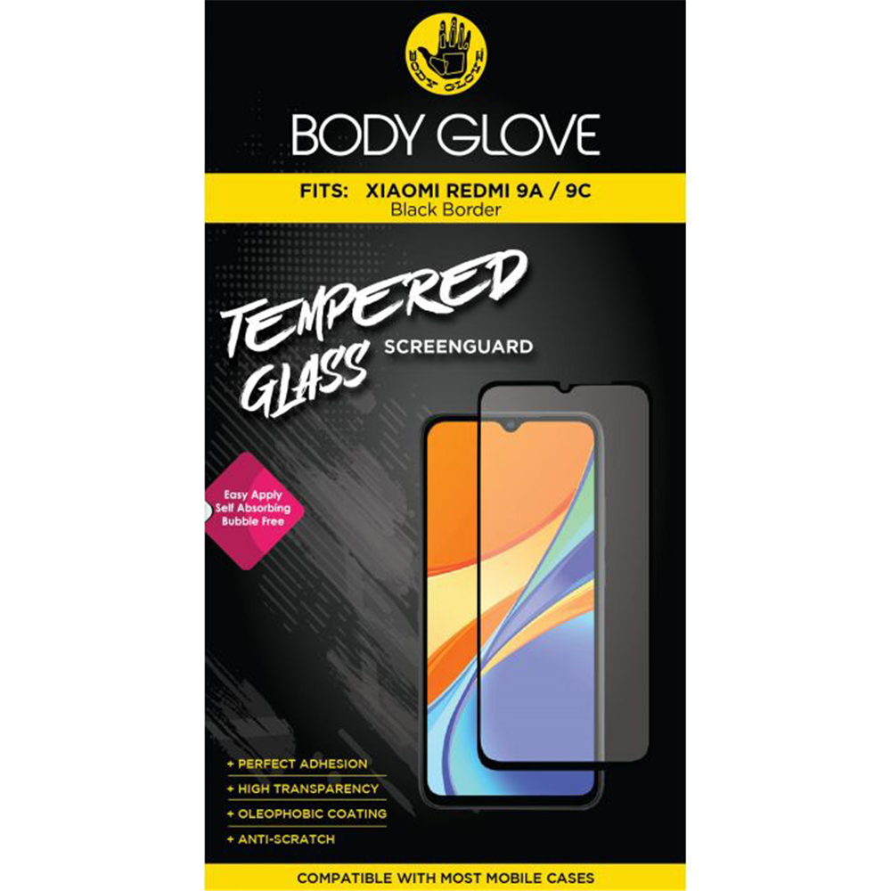 Body Glove T-Glass Screen Protector - Xiaomi Redmi 9C / Redmi 9A