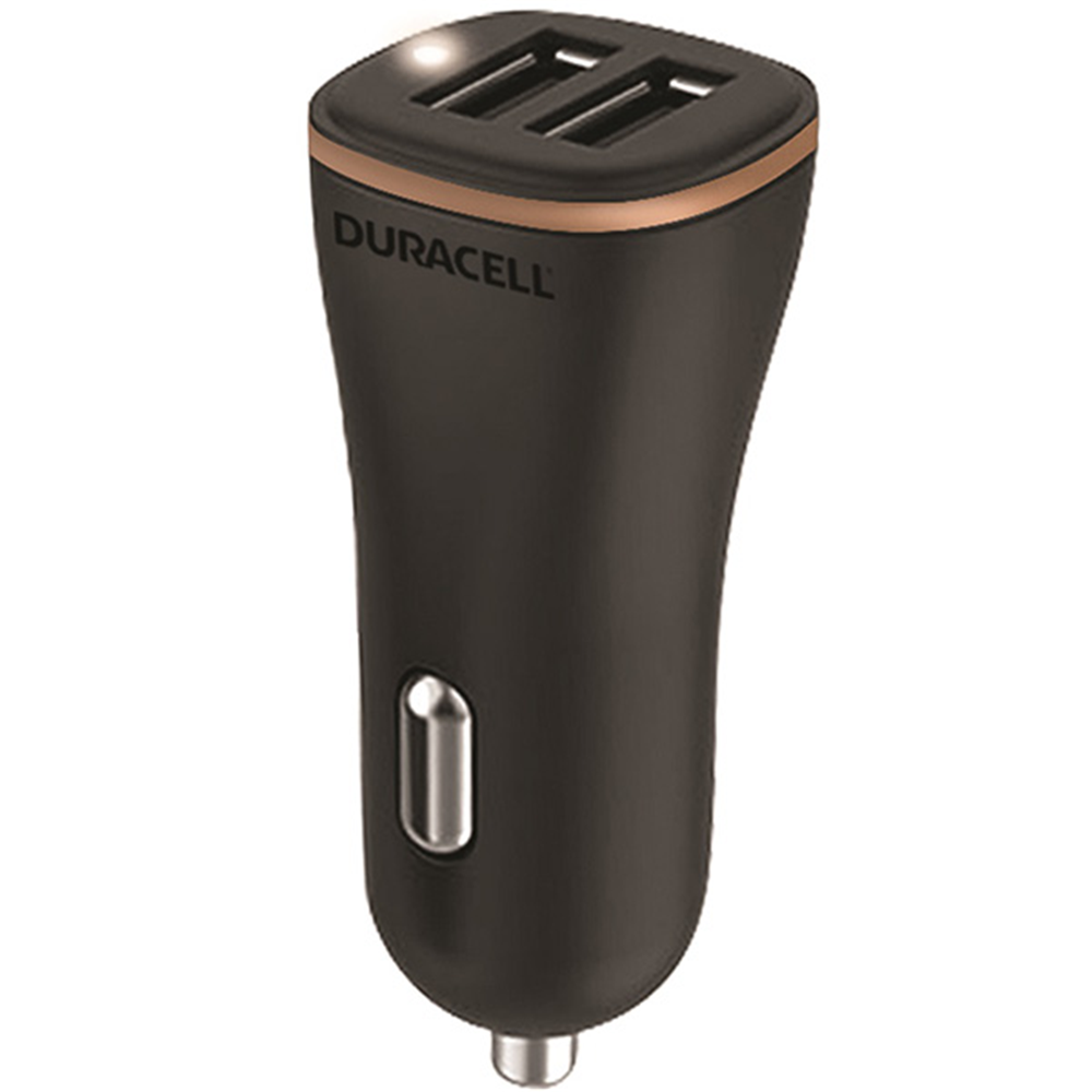 Duracell 30W QC 3.0 Dual USB Fast Car Charger