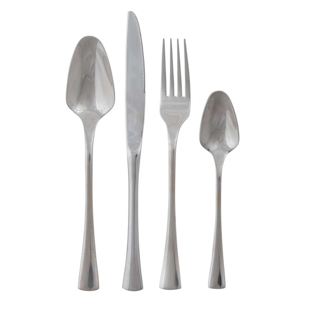 Vienna 24 Piece Cutlery Set Silver